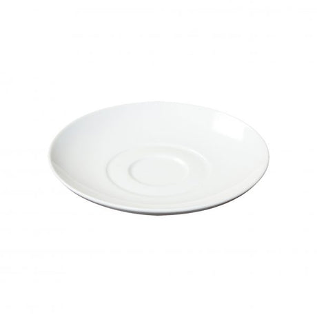 Saucer - 165mm, Profile from Rene Ozorio. made out of Porcelain and sold in boxes of 6. Hospitality quality at wholesale price with The Flying Fork!