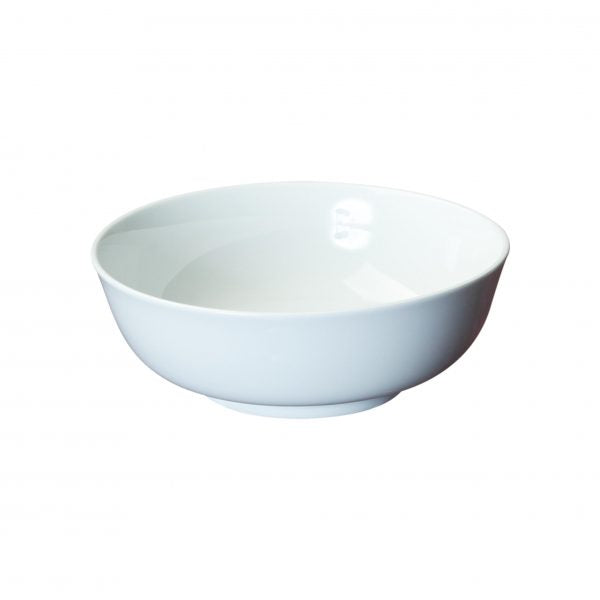 Footed Round Deep Bowl (3017) - 175mm, Nova from Patra by Nikko. made out of Porcelain and sold in boxes of 36. Hospitality quality at wholesale price with The Flying Fork!