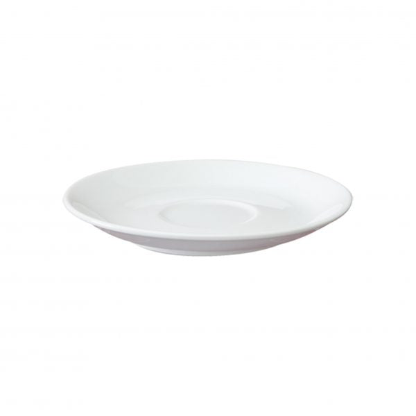 Saucer - To Suit 97717, 97718, 97725, 97721 - 155mm, Nova from Patra by Nikko. made out of Porcelain and sold in boxes of 24. Hospitality quality at wholesale price with The Flying Fork!