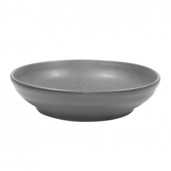 Round Bowl - 230x55mm, Flared, Artistica, Slate from tablekraft. made out of Porcelain and sold in boxes of 2. Hospitality quality at wholesale price with The Flying Fork!