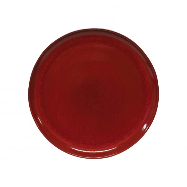 Pizza Plate - 330mm, Artistica, Reactive Red from tablekraft. made out of Stoneware and sold in boxes of 1. Hospitality quality at wholesale price with The Flying Fork!
