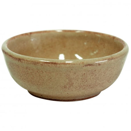 Round Sauce Dish - 80x32mm, Artistica, Flame from tablekraft. made out of Stoneware and sold in boxes of 6. Hospitality quality at wholesale price with The Flying Fork!