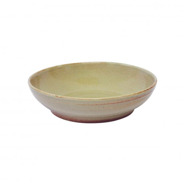 Round Bowl Flared - 230x55mm, Artistica, Flame from tablekraft. Flared edges, made out of Stoneware and sold in boxes of 2. Hospitality quality at wholesale price with The Flying Fork!