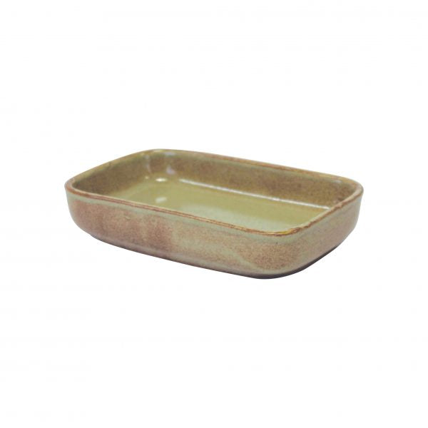 Rectangular Dish - 170x105x40mm, Artistica, Flame from tablekraft. made out of Stoneware and sold in boxes of 4. Hospitality quality at wholesale price with The Flying Fork!
