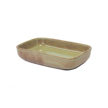 Rectangular Dish - 170x105x40mm, Artistica, Flame from tablekraft. made out of Stoneware and sold in boxes of 4. Hospitality quality at wholesale price with The Flying Fork!