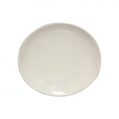 Oval Plate - 210x190mm, Artistica, Sand from tablekraft. made out of Stoneware and sold in boxes of 4. Hospitality quality at wholesale price with The Flying Fork!