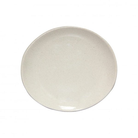 Oval Plate - 250x220mm, Artistica, Sand from tablekraft. made out of Stoneware and sold in boxes of 4. Hospitality quality at wholesale price with The Flying Fork!