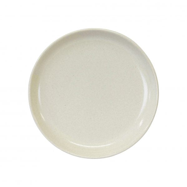 Round Plate - 240mm, Rolled Edge, Artistica, Sand from tablekraft. made out of Stoneware and sold in boxes of 4. Hospitality quality at wholesale price with The Flying Fork!