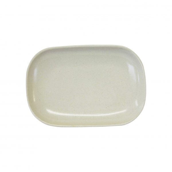 Rectangular Plate Coupe - 240x160x25mm, Artistica, Sand from tablekraft. made out of Stoneware and sold in boxes of 4. Hospitality quality at wholesale price with The Flying Fork!