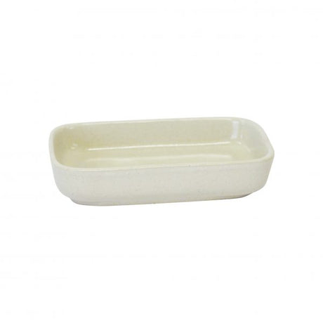 Rectangular Dish - 170x105x40mm, Artistica, Sand from tablekraft. made out of Stoneware and sold in boxes of 4. Hospitality quality at wholesale price with The Flying Fork!