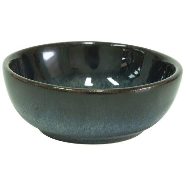 Round Sauce Dish - 80x32mm, Artistica, Midnight Blue from tablekraft. made out of Stoneware and sold in boxes of 4. Hospitality quality at wholesale price with The Flying Fork!