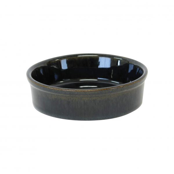 Round Dish-Tapas - 110x30mm, Artistica, Midnight Blue from tablekraft. made out of Stoneware and sold in boxes of 4. Hospitality quality at wholesale price with The Flying Fork!