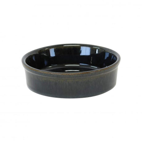 Round Dish-Tapas - 120x30mm, Artistica, Midnight Blue from tablekraft. made out of Stoneware and sold in boxes of 4. Hospitality quality at wholesale price with The Flying Fork!