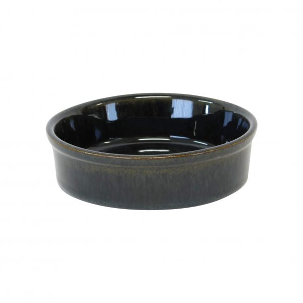 Round Dish-Tapas - 120x30mm, Artistica, Midnight Blue from tablekraft. made out of Stoneware and sold in boxes of 4. Hospitality quality at wholesale price with The Flying Fork!