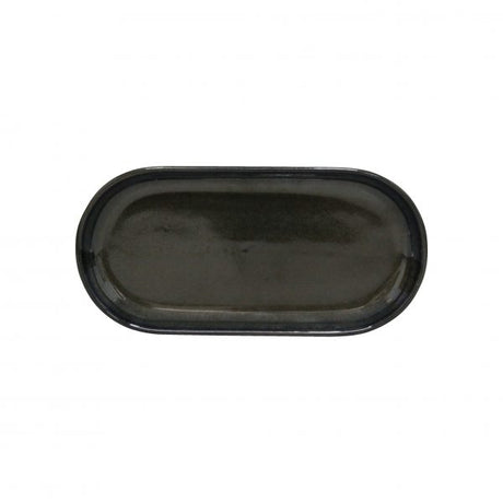 Oval Coupe Plate - 300x140mm, Artistica, Midnight Blue from tablekraft. made out of Stoneware and sold in boxes of 4. Hospitality quality at wholesale price with The Flying Fork!