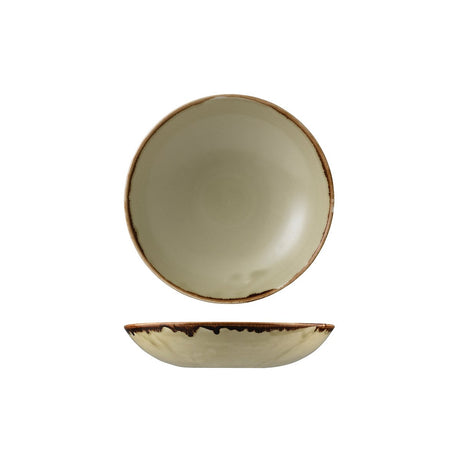 Round Coupe Bowl - 182mm, 426ml, Linen, Dudson