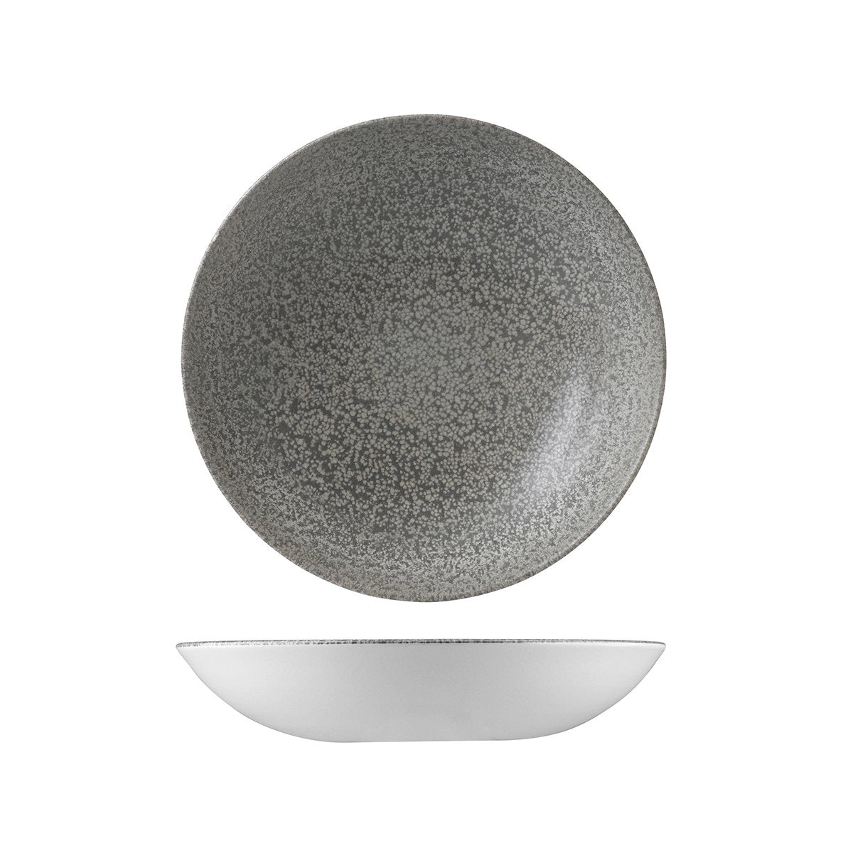 Round Coupe Bowl - 248mm, 1136ml, Natural Grey, Dudson