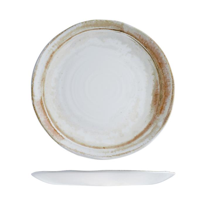 Organic Coupe Plate - 275Mm, Finca from Dudson. made out of Ceramic and sold in boxes of 12. Hospitality quality at wholesale price with The Flying Fork!