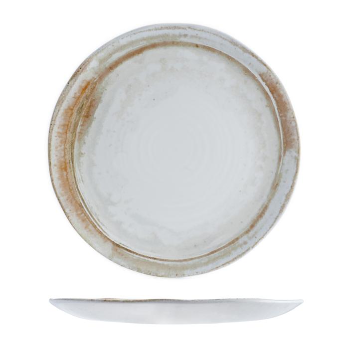 Organic Coupe Plate - 290Mm, Finca from Dudson. made out of Ceramic and sold in boxes of 12. Hospitality quality at wholesale price with The Flying Fork!