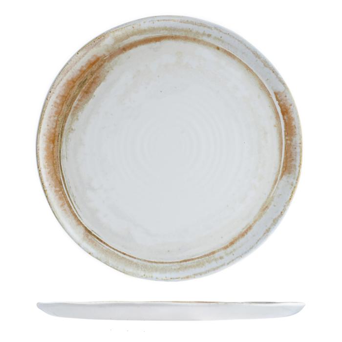 Organic Coupe Plate - 312Mm, Finca from Dudson. made out of Ceramic and sold in boxes of 6. Hospitality quality at wholesale price with The Flying Fork!
