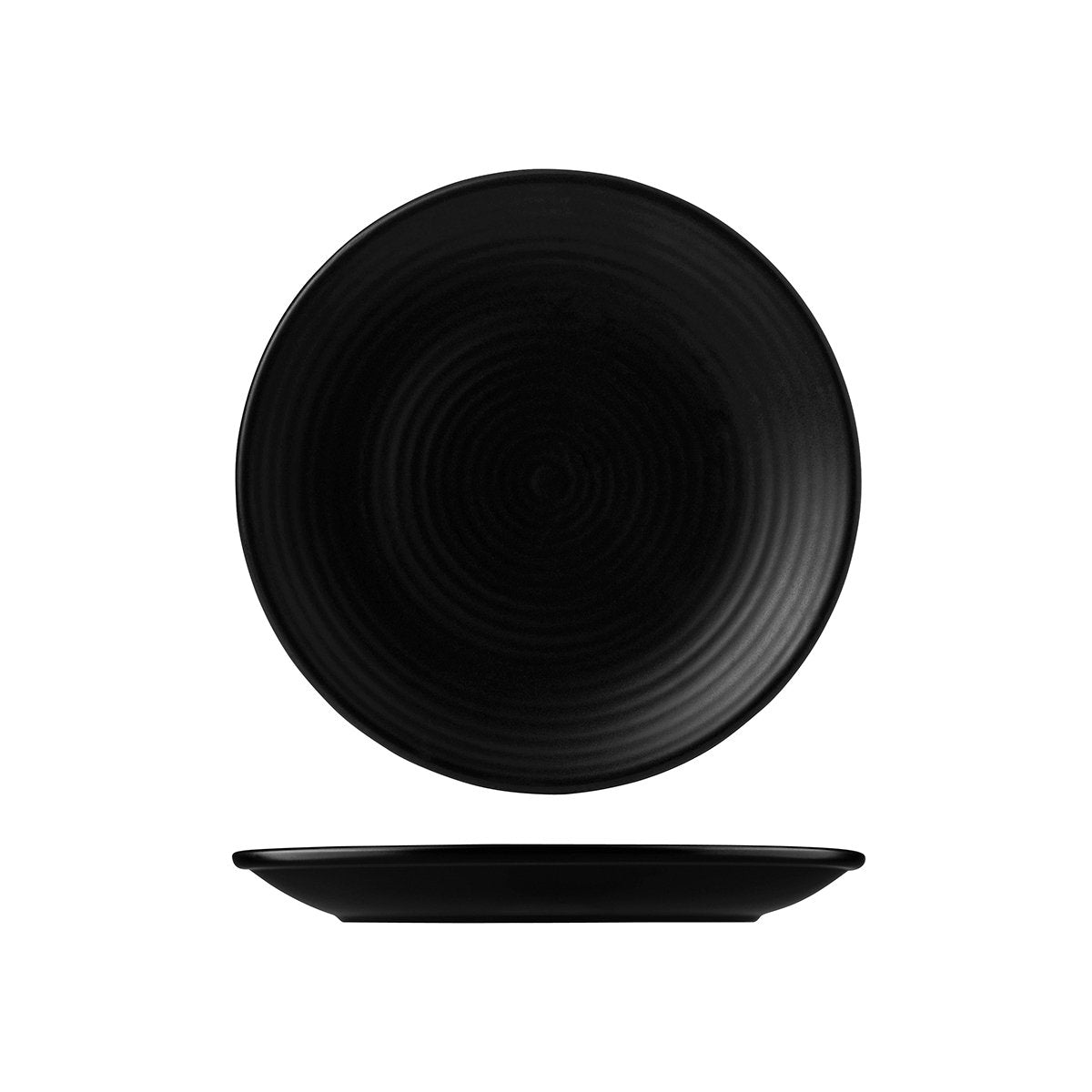 Round Coupe Plate - 229mm, Jet, Dudson