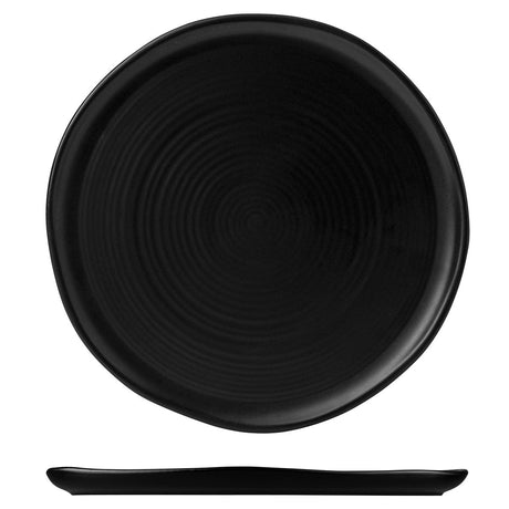 Round Flat Plate - 318mm, Jet, Dudson