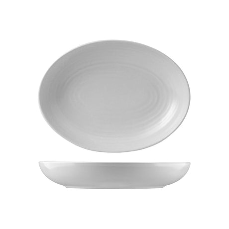 Oval Deep Bowl - 267x197mm, 1100ml, Pearl, Dudson