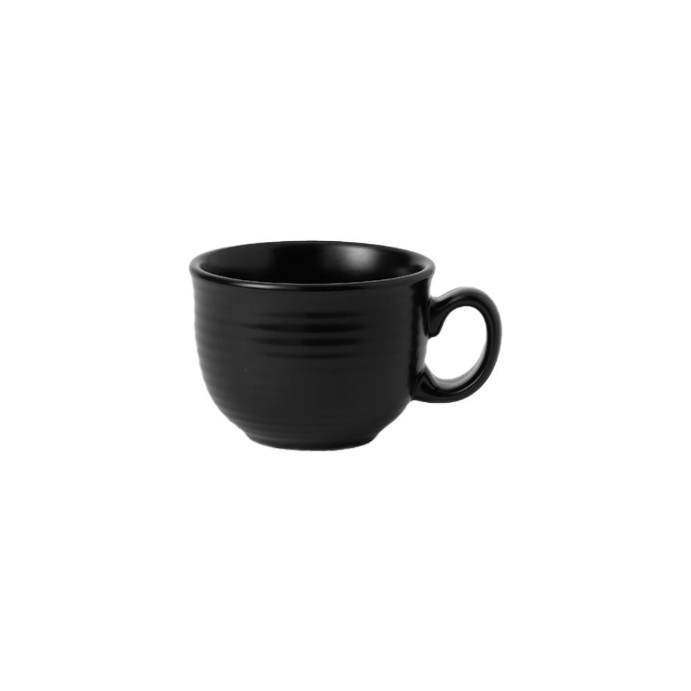 CAFE AU LAIT CUP-280ml, Jet Black