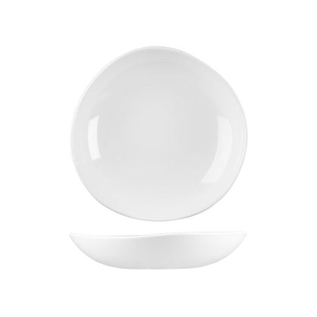 Trace Organic Round Bowl - 253mm, 1100ml from Churchill. made out of Porcelain and sold in boxes of 12. Hospitality quality at wholesale price with The Flying Fork!