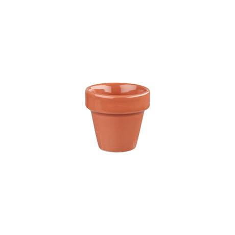 Plant Pot - 114ml, Paprika, Bit On The Side from Churchill. made out of Porcelain and sold in boxes of 12. Hospitality quality at wholesale price with The Flying Fork!