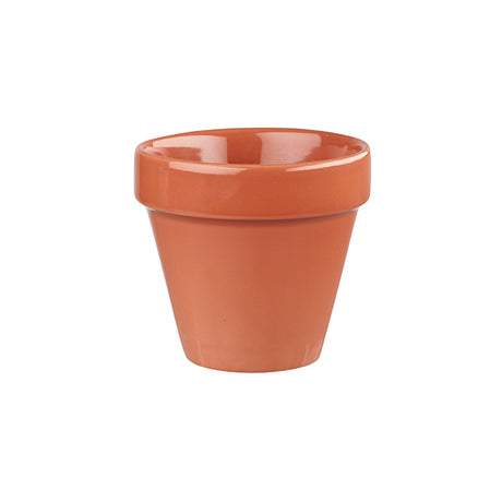Plant Pot - 480ml, Paprika, Bit On The Side from Churchill. made out of Porcelain and sold in boxes of 12. Hospitality quality at wholesale price with The Flying Fork!