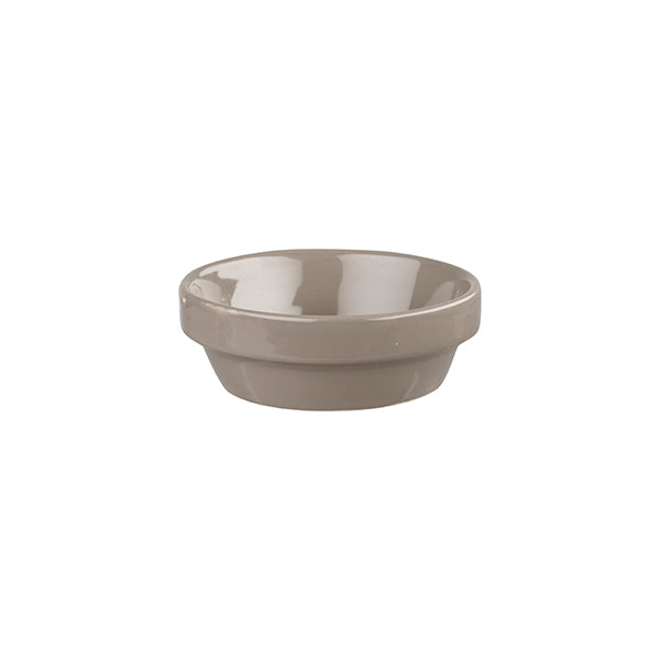 Dip Dish - 142ml, Pebble, Bit On The Side from Churchill. made out of Porcelain and sold in boxes of 12. Hospitality quality at wholesale price with The Flying Fork!