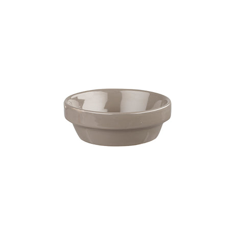 Dip Dish - 142ml, Pebble, Bit On The Side from Churchill. made out of Porcelain and sold in boxes of 12. Hospitality quality at wholesale price with The Flying Fork!