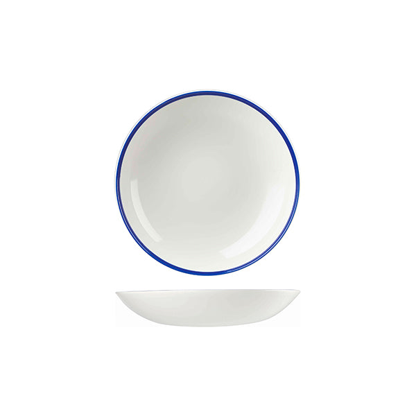 Round Coupe Bowl - 426Ml from Churchill. made out of Porcelain and sold in boxes of 12. Hospitality quality at wholesale price with The Flying Fork!