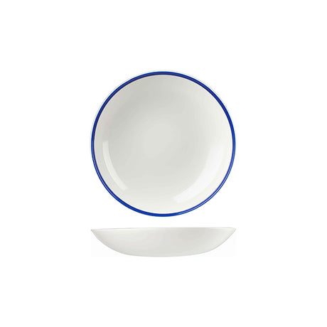 Round Coupe Bowl - 426Ml from Churchill. made out of Porcelain and sold in boxes of 12. Hospitality quality at wholesale price with The Flying Fork!