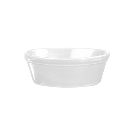 Oval Pie Dish - 450ml, White, Churchill from Churchill. made out of Porcelain and sold in boxes of 12. Hospitality quality at wholesale price with The Flying Fork!