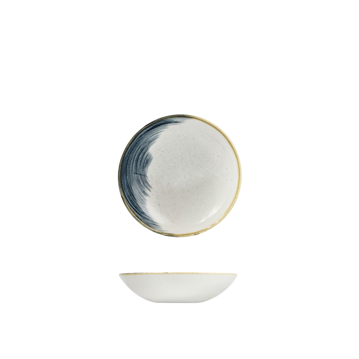 Coupe Bowl - 182Mm, Accents Blueberry from Churchill. Patterned, made out of Bowls and sold in boxes of 12. Hospitality quality at wholesale price with The Flying Fork!