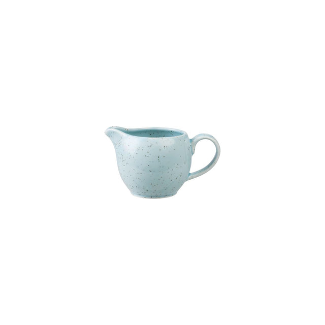 Jug - 114mL, Duck Egg, Stonecast from Churchill. made out of Porcelain and sold in boxes of 4. Hospitality quality at wholesale price with The Flying Fork!