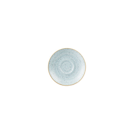 Espresso Saucer - 118mm, Duck Egg, Stonecast from Churchill. made out of Porcelain and sold in boxes of 6. Hospitality quality at wholesale price with The Flying Fork!