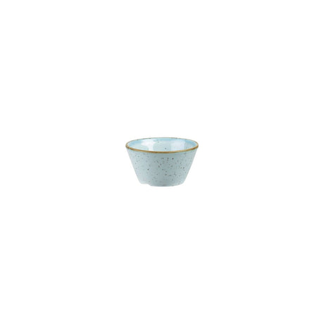 Sauce Dish - 90ml, Duck Egg, Stonecast from Churchill. made out of Porcelain and sold in boxes of 6. Hospitality quality at wholesale price with The Flying Fork!
