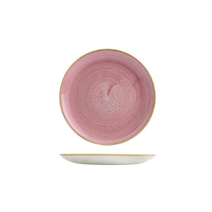 Round Coupe Plate - 217Mm from Churchill. Vitrified, made out of Porcelain and sold in boxes of 12. Hospitality quality at wholesale price with The Flying Fork!