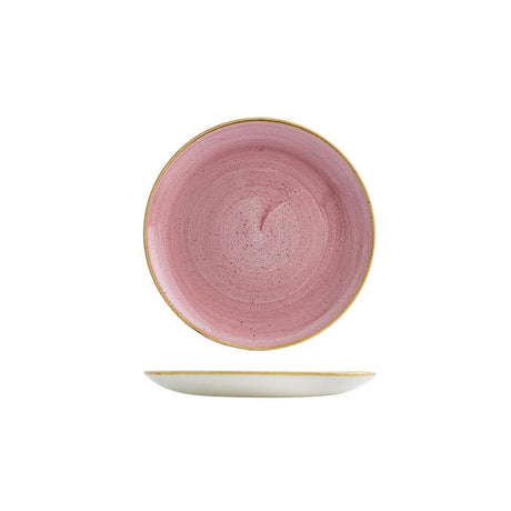 Round Coupe Plate - 217Mm from Churchill. Vitrified, made out of Porcelain and sold in boxes of 12. Hospitality quality at wholesale price with The Flying Fork!