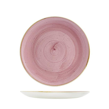 Round Coupe Plate - 260Mm from Churchill. Vitrified, made out of Porcelain and sold in boxes of 12. Hospitality quality at wholesale price with The Flying Fork!