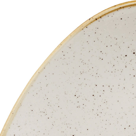 Triangular Plate - 260mm, Barley White, Stonecast: Pack of 12