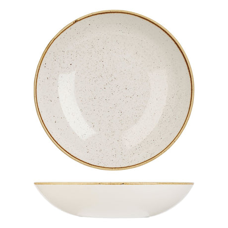 Bowl - Coupe, 310Mm / 2400Ml, Barley White from Churchill. made out of Porcelain and sold in boxes of 12. Hospitality quality at wholesale price with The Flying Fork!