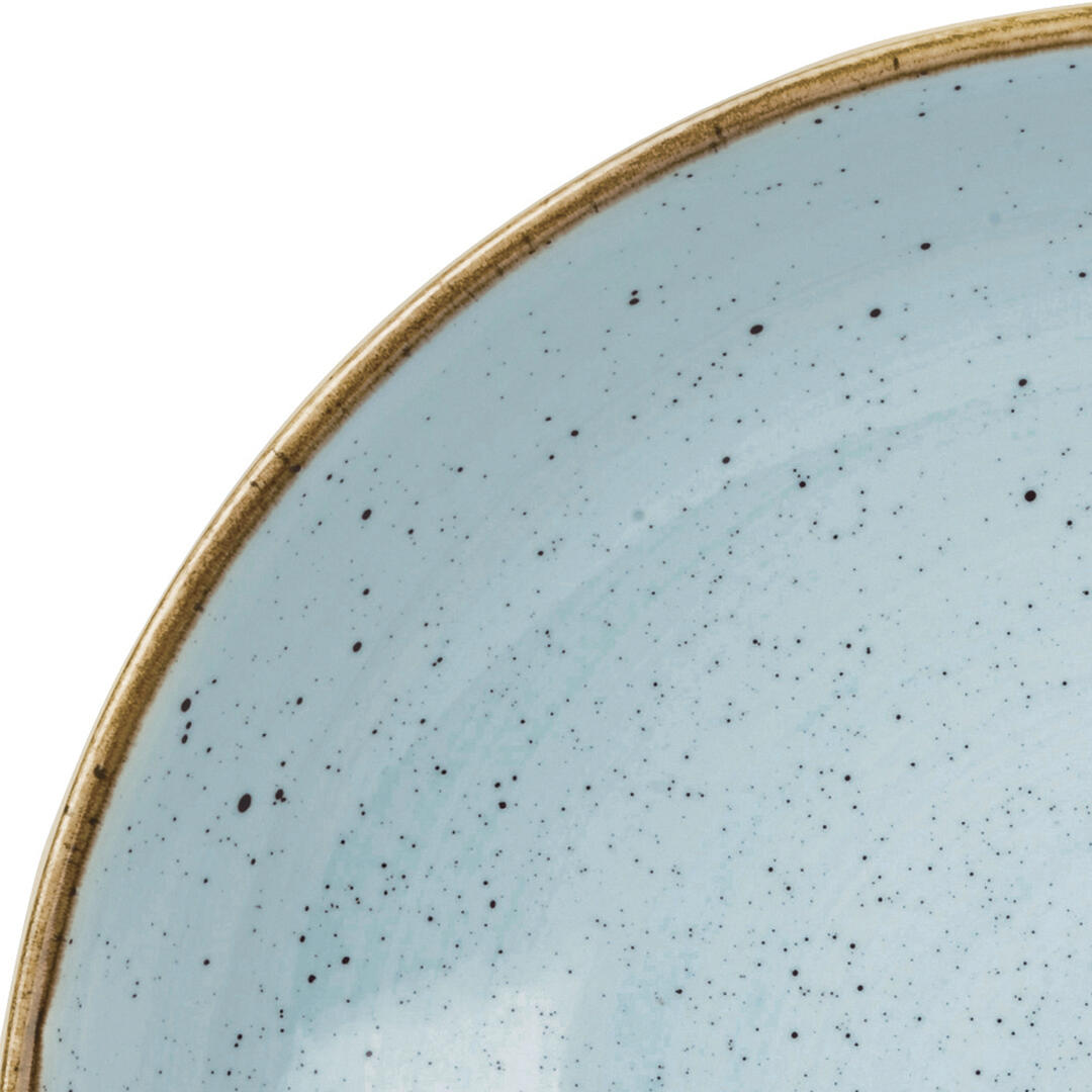 Round Plate - 260mm, Duck Egg, Stonecast: Pack of 12
