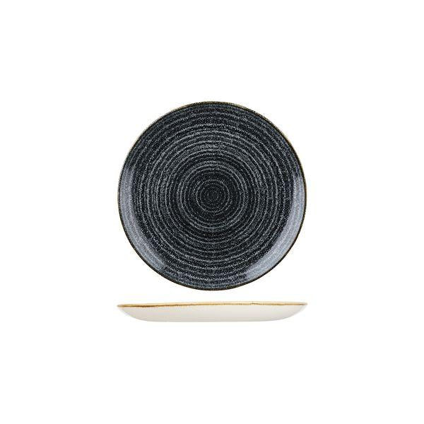 ROUND PLATE - COUPE, 165mm, CHARCOAL