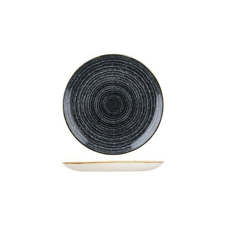 ROUND PLATE - COUPE, 165mm, CHARCOAL