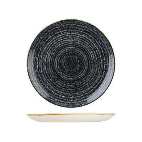 ROUND PLATE - COUPE, 260mm, CHARCOAL