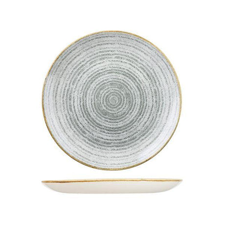 ROUND PLATE - COUPE, 260mm, STONE GREY